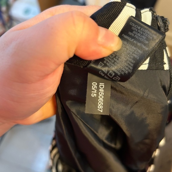 EXPRESS A LINE STRIPED SKIRT - Picture 3 of 4